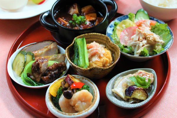 丸盆プレートランチセット